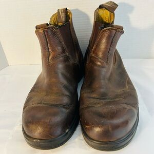Blundstone Brown Leather Classic Chelsea Boots W 10 M 8